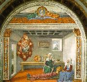 Announcement of Death to Saint Fina Domenico Ghirlandaio